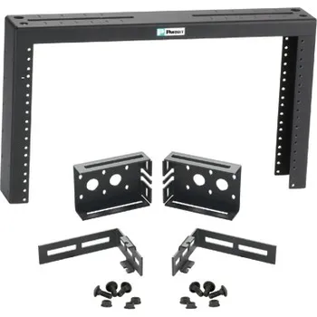 Racková skříň PZLRB6U Zónový rozvaděč pro kabelové trasy, 6U, černý