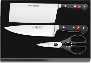 Kuchyňský nůž Wüsthof Solingen Classic sada 2 nožů + kuchyňské nůžky