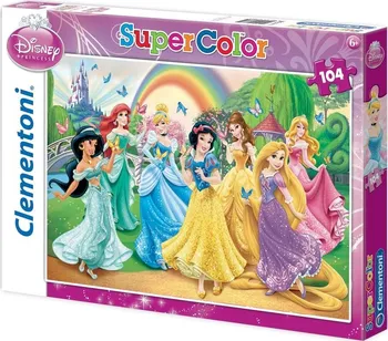 Puzzle Clementoni Puzzle Supercolor Tančící princezny 104 dílků