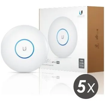 Síťový prvek Ubiquiti UniFi AP AC PRO, 5-Pack, PoE není součástí balení