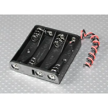 Držák baterie Držák baterie 4xAAA s kabelem