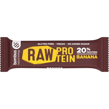 Bombus Raw Protein Bar 50 g, banán 