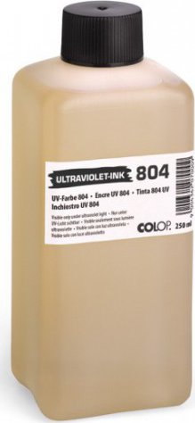 UV-stempelset, uv-lamp, 50 ml 110uv- inkt, kussen