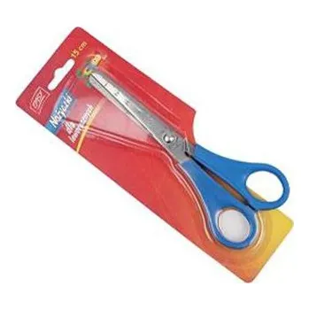 Kancelářské nůžky Easy Školní nůžky s měřítkem 15 cm