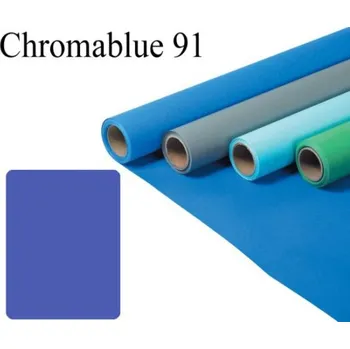 Fotopozadí COLORAMA CHROMABLUE 2,72x11m klíčovací pozadí