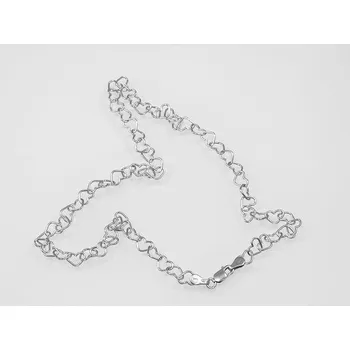 Řetízek ThajskoSilvermanufacture.Stříbrný rhodiovaný řetízek Srdíčka No.01.AGRET600064 232611