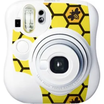 Analogový fotoaparát Fujifilm INSTAX mini 25 White Honey Yellow dekorativní nálepka fotoaparátu