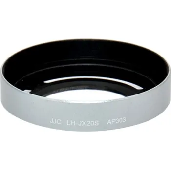 Foto JJC LH-JX20 Silver clona s adaptérem na 52mm pro Finepix X10,X20,X30