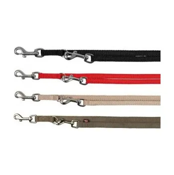 Vodítko pro psa Vodítko PREMIUM prodlužovací 2m/25mm (L-XL) khaki