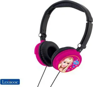 Sluchátka Lexibook HP010 Barbie růžová