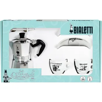 Moka konvice Bialetti Set Moka Carosello