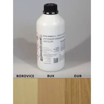 Mořidlo Mořidlo na dřevo - Astra Vernici - Unicolor - Základní bílá 1:20 - Mořidlo (roztok) k přímému zpracování 800 ml