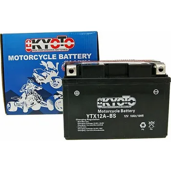 Motobaterie Kyoto Baterie KYOTO 12V 10Ah YT12A-BS (dodáváno s kyselinovou náplní)