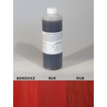 barva a nátěr na dřevo Mořidlo na dřevo - Astra Vernici - Unicolor - Základní červená 1:30 - Barvítko na 10 l ředícího objemu