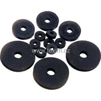 TEXIM Vodo těsnění černé ploché 3/8", T 12