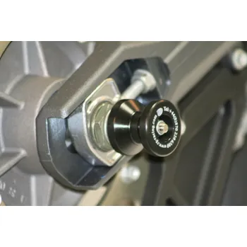 R&G Racing Chrániče osy zadního kola, BMW G650 X Moto, Country & Challenge '07, černé