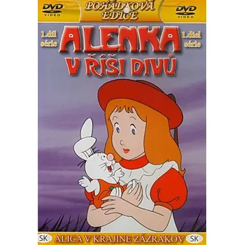 DVD film Alenka v říši divů - 1.díl série - DVD (Slovenský přebal)
