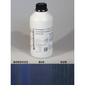 Mořidlo Mořidlo na dřevo - Astra Vernici - Unicolor - Základní modrá 1:20 - Mořidlo (roztok) k přímému zpracování 800 ml