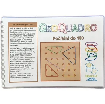 Přírodní věda OSKOLA.cz Počítání do 100 - předloha GeoQuadro