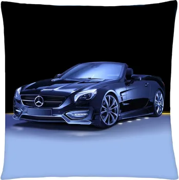 Polštář Polštář auta 15 modrá Mybesthome 40x40 cm Varianta: Povlak na polštář, 40x40 cm