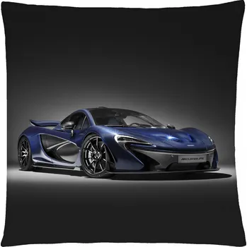 Polštář Polštář auta 13 modrá Mybesthome 40x40 cm Varianta: Povlak na polštář, 40x40 cm