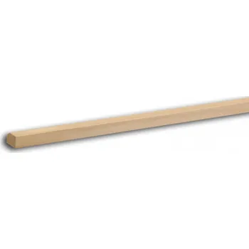 soklová lišta Podlahová lišta č. 072 - 20 mm x 10 mm, vnitřní, smrková, ŠS2010A