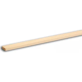 Stavební profil Plochá lišta č.001 - 15 mm x 5 mm, smrková, ŠH1505