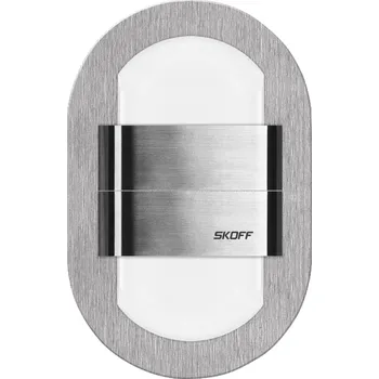 Dekorativní svítidlo LED nástěnné svítidlo Skoff Duo Rueda nerez teplá bílá