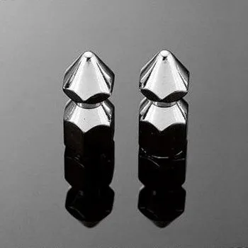 Zrcátko pro motocykl Highway Hawk Highway Hawk H03-0111 Matice M8 kužel chrom 1ks Chrom