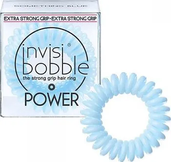 Invisibobble Power Something Blue maxi světle modrá gumička do vlasů 3 ks