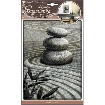Samolepící dekorace Samolepicí pokojová dekorace na zeď 10041 Room Decor Plastické kameny (31 x 18,5 cm)
