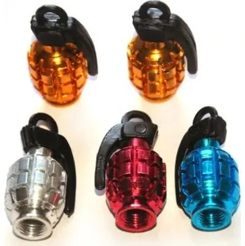 ventilky Čepičky ventilků, 01 (1 pár) Stříbrná