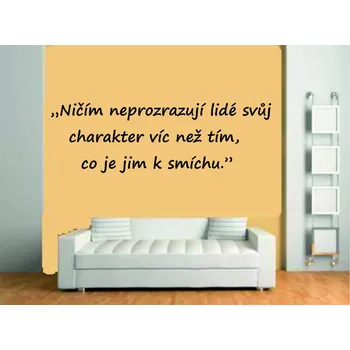 samolepka Merci-shop. Samolepka na zeď - Citát 4 ( 60 x 19 cm )