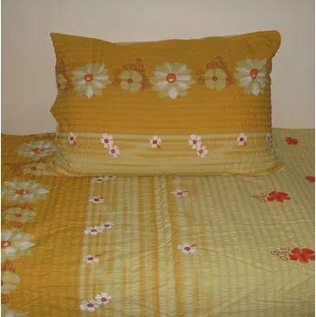 Povlečení Krepové povlečení 140x200 - Kopretiny žluté