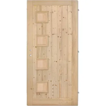 Vchodové dveře SOFT Maxim 80/197/45 L přírodní