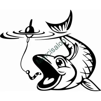 samolepka Merci-shop. Samolepka ryba ( 12 cm x 10 cm )
