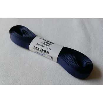 Stuha Stuha taftová 6 mm, tmavě modrá - 430