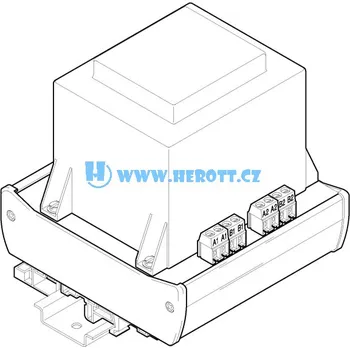 Transformátor T2-80-20-1, transformátor 2x20V~ / 2.0A
