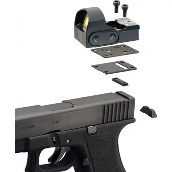 Puškohled Delta Optical Kolimátor Adaptér pro MiniDot HD model zbraně: Glock 10 mm