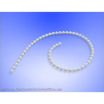 Žaluzie Ovládací řetízek žaluzie + spojky zdarma - kuličkový řetízek k ovládání horizontální žaluzie.