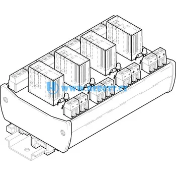 Relé RD4-24-32, 4 x relé, cívka 24V=, 2P, 250V~ / 5A