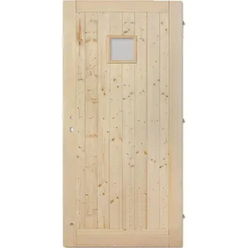 Vchodové dveře SOFT zateplené palubkové dveře Samson (zateplené palubkové dveře Samson)