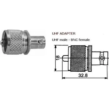 Video redukce OEM PL-BNC adapter m/f