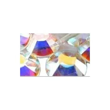 Kamínky na řasy Swarovski stříbrné AB 25ks BLINK LASH