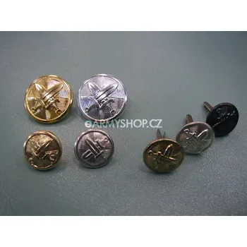 Knoflík Originál AČR knoflík přišívací velký zelený