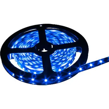 LED páska Lighting LED pásek 3528 5metrů/300diod 24W voděodolný modrý (Voděodolný pásek 3528 5 metrů)