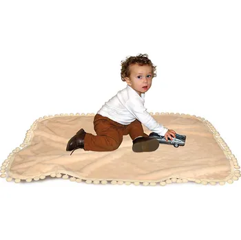 látková plena BabyMatex Dětská deka Baby Matex BOMBI hnědá