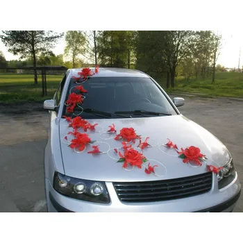 Svatební dekorace Dekorace na auto A43