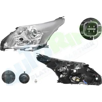 Přední světlomet Hlavní světlomet TOYOTA Avensis (T27) 09.08-2012 LA.0000.8719.53-55184 - DOPRAVA ZDARMA