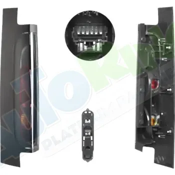 Zadní světlomet Zadní světlo RENAULT Traffic (FL,JL) 02.01-2007 LA.0000.8610.98-5517 - DOPRAVA ZDARMA